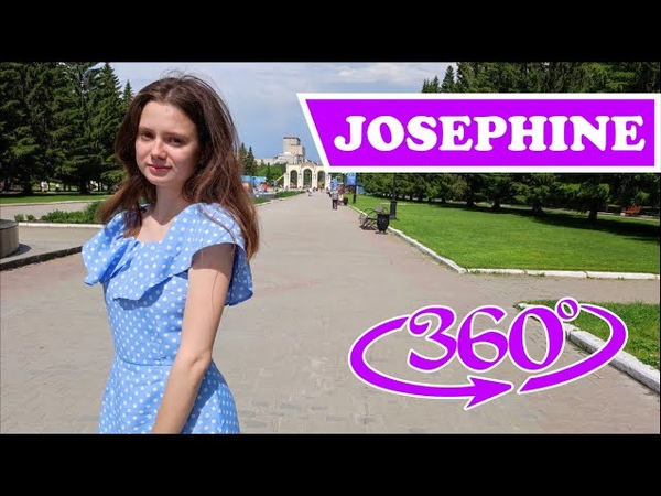 VR 360 Date with Josephine. The cutie has a day
