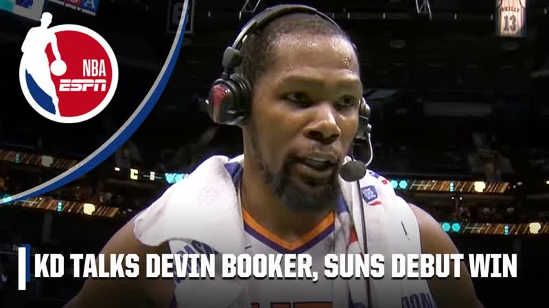 Man, I missed the game Kevin Durant after his first game as a Suns player, NBA on