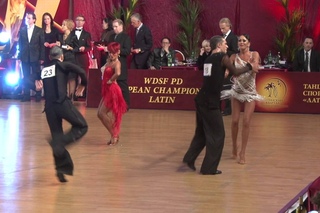 Владимир Карпов - Мария Тзапташвили jive (WDSF PD European Championship La 2013)