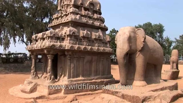 Mahabalipuram complex and Descent of the Ganges best of Indian
