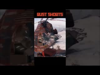 Rust - Scrap Transport vs Helicopter #shorts