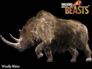 TRILOGY OF LIFE - Walking with Beasts - Woolly Rhino (Coelodonta antiquus)