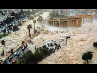 Part of Greece underwater! Monstrous floods in Thessaly!