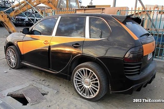 Mansory Chopster in Sharjah - Based on the Type 957 Porsche Cayenne