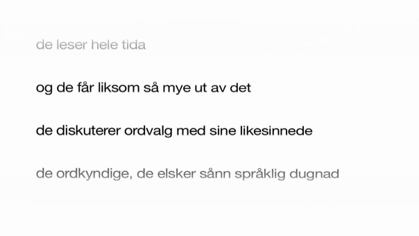 Norsk er et klønete