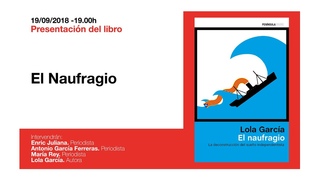 Presentacin del libro 'El Naufragio', de Lola Garca