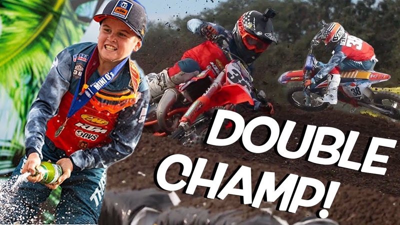 Haiden Deegan Wins Two Championship In One Day Supercross at Mini