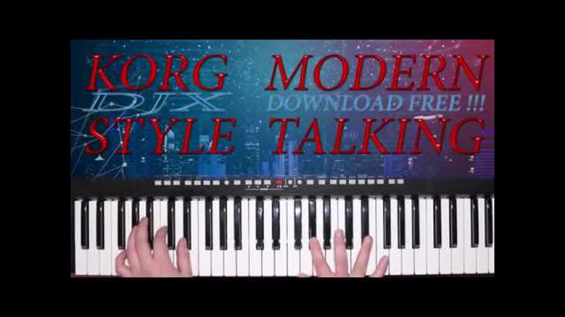 MODERN TALKING KORG DJX