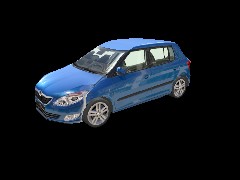 DM škoda Fabia Modrá