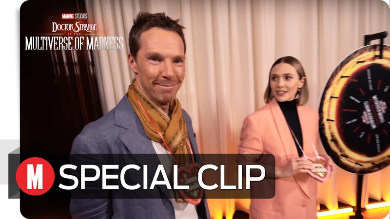 Wheel Of Madness mit Benedict Cumberbatch und Elizabeth Olsen, Marvel