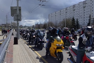 Открытие мотосезона 2017 (Iron Pride MC). Колонна