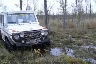 Покатались как то по болоту...