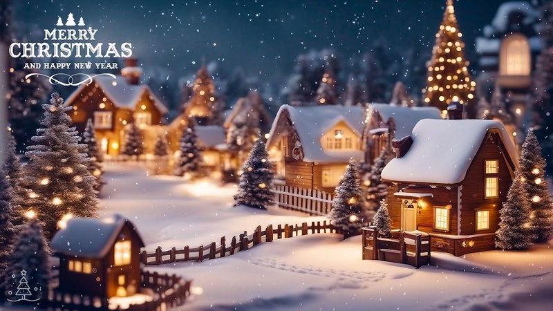 Relaxing Christmas Ambience Christmas Music 2024, Christmas Carols, Heavenly Christmas Music,