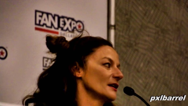 Fan Expo Dallas Michelle Gomez about Barrowman and her