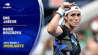 Ons Jabeur vs. Marie Bouzkova Highlights | 2023 US Open Round 3