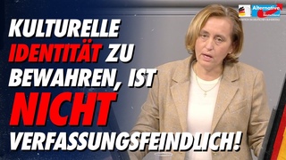 Kulturelle Identitt zu bewahren, ist nicht verfassungsfeindlich! - Beatrix von Storch - AfD