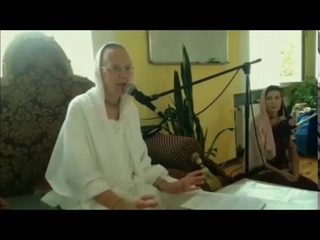 Какое должно быть умонастроение матаджи на харинаме. Е.М. Деваки
