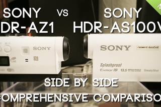 Sony HDR-AZ1 vs Sony AS100V HD