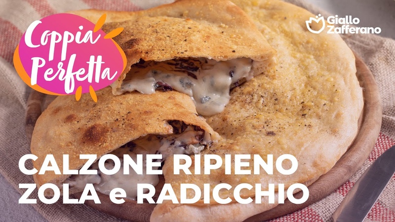 CALZONE RIPIENO ZOLA e RADICCHIO: la COPPIA PERFETTA per un RISULTATO
