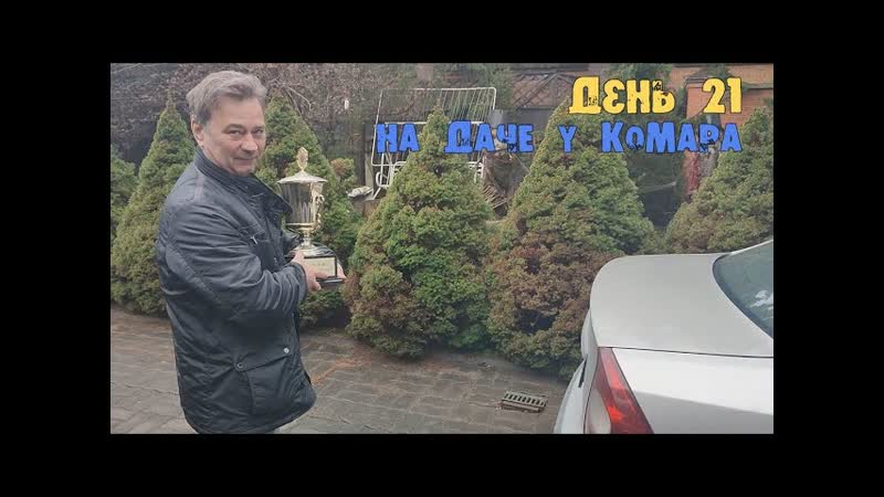 Играем в бильярд на даче у Комара. ДЕНЬ