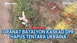 Detik-detik Granat Batalyon Kaskad DPR Meluncur dan Tewaskan Pasukan Ukraina
