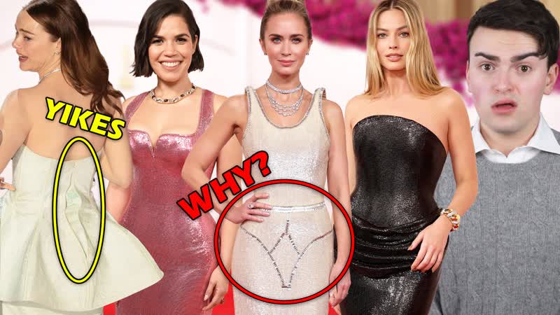 OSCARS 2024 FASHION ROAST (why is no one serving