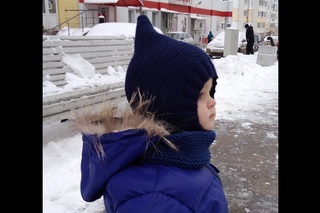 Шапка шлем Гномик