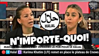 🔴➡️Halal ☪️: Karima Khatim met en PLS Sarah Saldmann et le plateau de Cnews