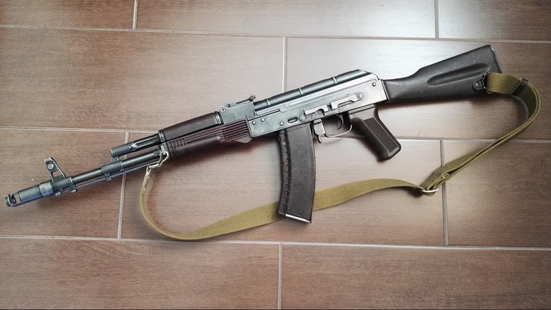 SLOVENSKY Moja vlastnorucne upravena EL AK74 Marec