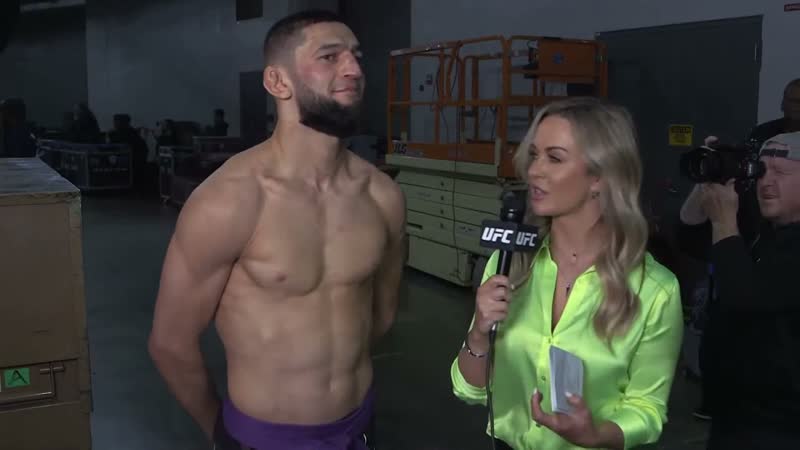 UFC 273 Quick Hits: Backstage With Khamzat