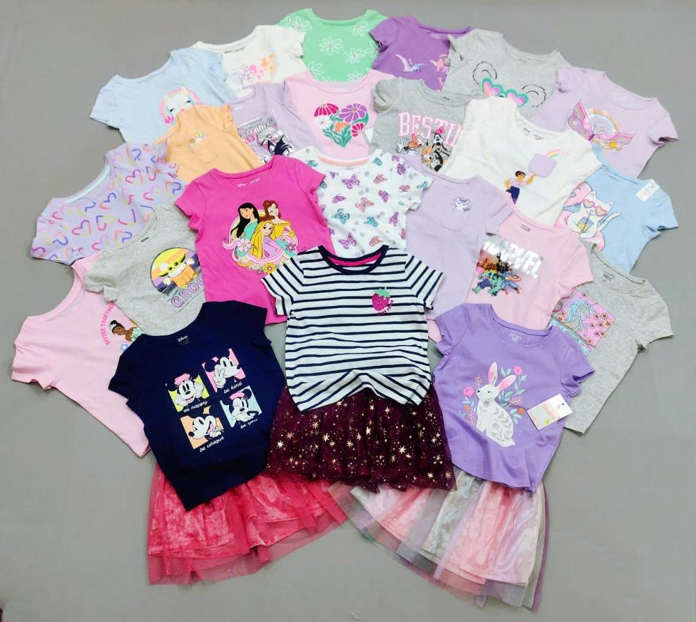 Set bộ chân váy xinh xinh cho bé mặc mùa hè  : Bộ váy bé gái Disney/ Jumping bean size 12m