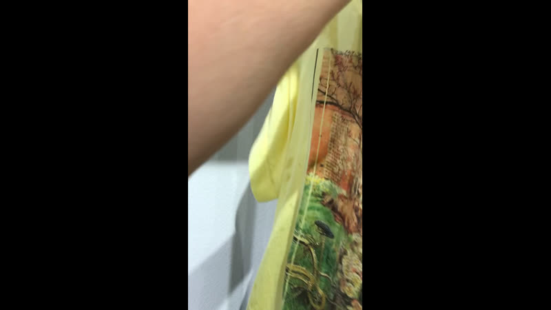 Юбка макси бежевый зеленый блузка желтый белый
