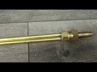 Газовая горелка  для термообработки гранита 150 мм+держак
