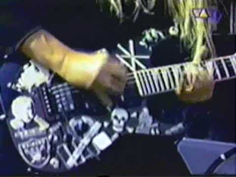 SLAYER Chemical Warfare live HQ Donington England at Monsters of Rock August 26