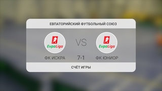 Обзор. ФК Искра - ФК Юниор EvpaLiga - Эволюция по Футзалу !