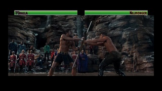 T'Challa vs  healthbars