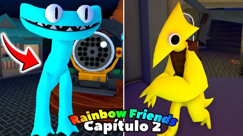 Новенький в Rainbow Friends