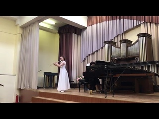 И. Й. Кванц Соната g moll Allegro Анна Чуракова 10 лет (флейта), Ольга Бер (фортепиано)
