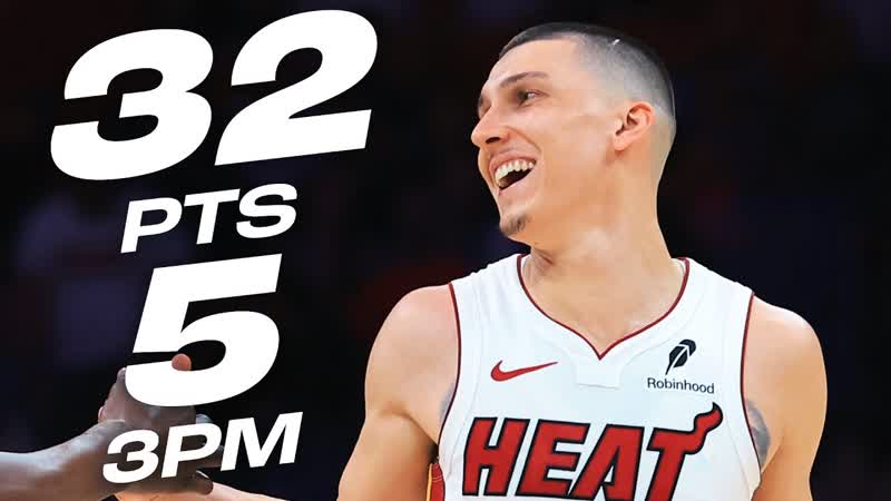 Tyler Herro COULDN T MISS In Miami (5 Threes), January 1,