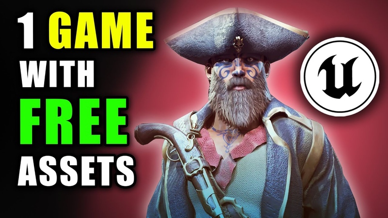 I Made a Game With Only FREE Assets In Unreal Engine