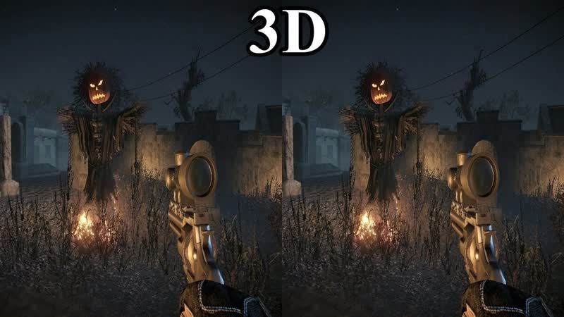 Warface 3 D VR video для VR очков 3 D SBS VR box google