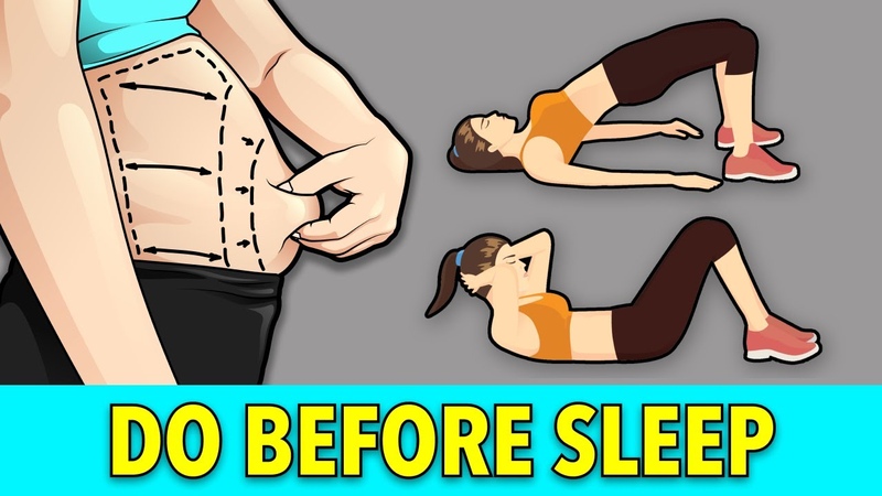 SIMPLE WORKOUT YOU CAN DO IN BED BEFORE