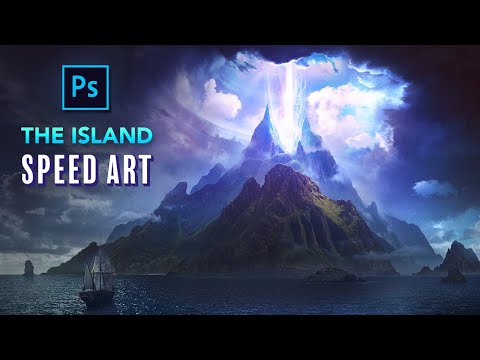 Creating an ISLAND in PHOTOSHOP Fantasy Photo