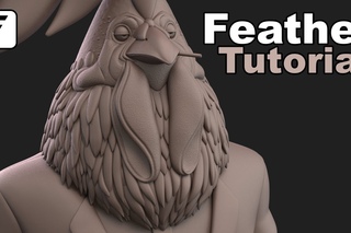 ZBrush Feather Tutorial - Follygon