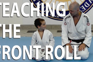 How to Play Jiu-Jitsu With Your Kids Part 3: Teaching the Front Roll