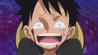 Luffy smile