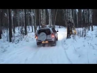 Едем на Чертово Городище на Niva Chevrolet