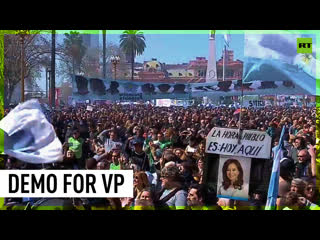 Thousands rally in Argentina after attempted shooting of VP