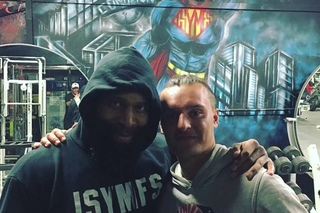 Русский пацан встретил СТ Флетчера / Russian guy met CT Fletcher