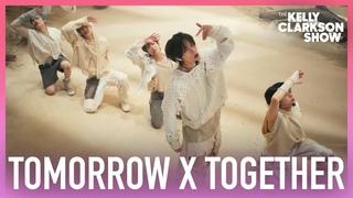 240403 TOMORROW X TOGETHER Performs 'Deja Vu' On The Kelly Clarkson Show